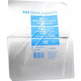 WASCHHANDSCHUHE Fleece fleece 14,5x22 cm, 50 stk