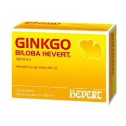 GINKGO BILOBA HEVERT tabletter, 300 stk