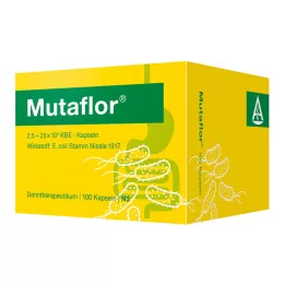 MUTAFLOR gastroresistente harde kapsler, 100 stk