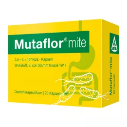 MUTAFLOR midd gastro-resistente harde kapsler, 20 stk