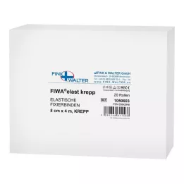 FIXIERBINDE elastisk bred netting 8 cmx4 m, 20 stk
