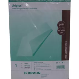 Uriplus underlag stor 85x90cm m.fabstoffstr.z.einst., 1 stk