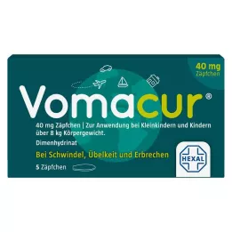 VOMACUR 40 stikkpiller, 5 stk