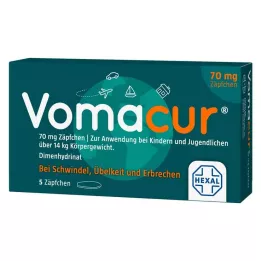 VOMACUR 70 stikkpiller, 5 stk
