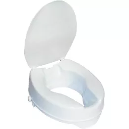 TOILETTENSITZERHÖHUNG 13 cm uten lokk+festeklemmer, 1 stk