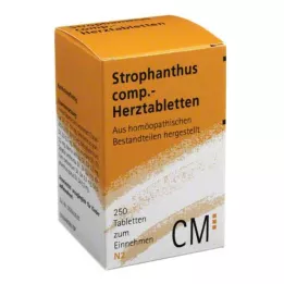 STROPHANTHUS COMP.Hjertetabletter, 250 stk
