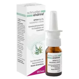 SCHNUPFEN ENDRINE 0,1 % nesespray, 10 ml