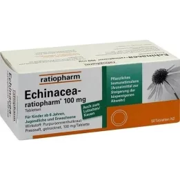 ECHINACEA-RATIOPHARM 100 mg tabletter, 50 stk
