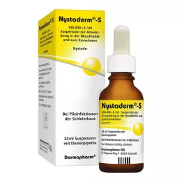 NYSTADERM S Suspensjon, 24 ml
