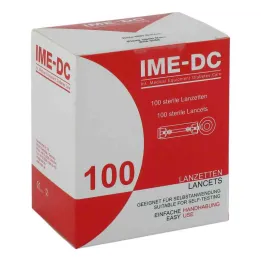 Ime Dc-lansetter/nåler for blodprøvetaking (100 stykker)