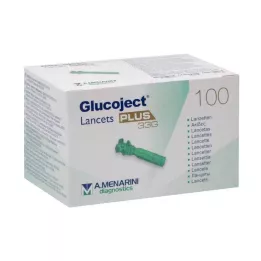 GLUCOJECT Lansetter PLUS 33 G, 100 stk