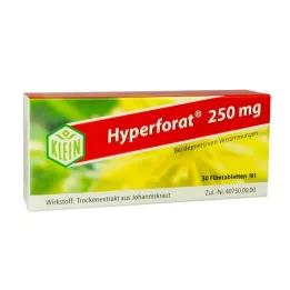 HYPERFORAT 250 mg filmdrasjerte tabletter, 30 stk