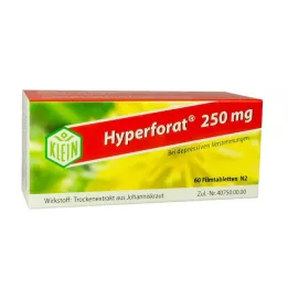 HYPERFORAT 250 mg filmdrasjerte tabletter, 60 stk