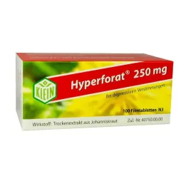 HYPERFORAT 250 mg filmdrasjerte tabletter, 100 stk