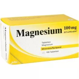 MAGNESIUM 100 mg Jenapharm tabletter, 100 stk