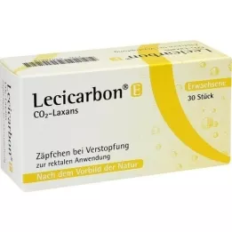 LECICARBON E CO2 Laxans voksne, 30 stk