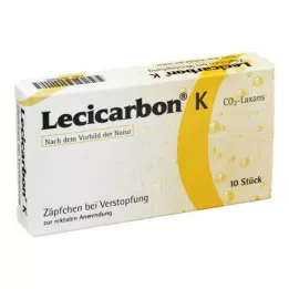 LECICARBON K CO2 Laxans Barnestikkpiller, 10 stk
