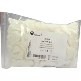 MULLTUPFER FES-TUPF Nr.9 usteril 1-lags 9x9 cm, 300 stk