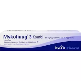 Mycohay 3 combi 3 vagentbl./25 g krem, 1 s