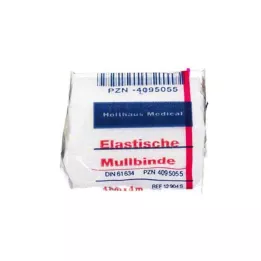 MULLBINDEN strikk 4 cmx4 m, 1 stk