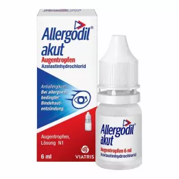 ALLERGODIL akutte øyedråper, 6 ml
