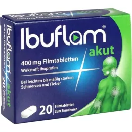 IBUFLAM Akutt 400 mg filmbelagte tabletter, 20 stk