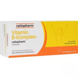 VITAMIN B-kompleksratiopharm kapsler, 60 stk