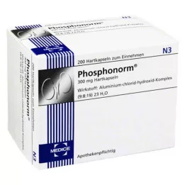 PHOSPHONORM Harde kapsler, 200 stk