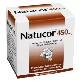 NATUCOR 450 mg filmdrasjerte tabletter, 100 stk