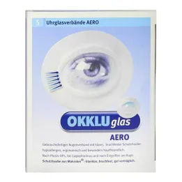 Occluglas Aero klokkeglassbandasje, 5 stk