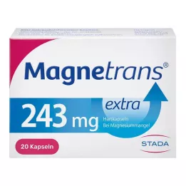MAGNETRANS ekstra 243 mg harde kapsler, 20 stk