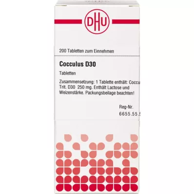 Cocculus D30, 200 stk Cocculus D30, 200 stk