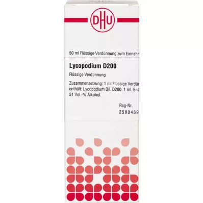 Lycopodium D200, 50 ml