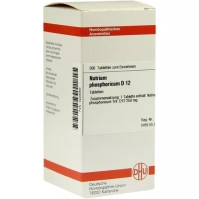 Natrium Phos D12, 200 stk