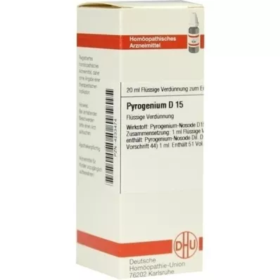 Pyrogenitet D15, 20 ml Pyrogenitet D15, 20 ml