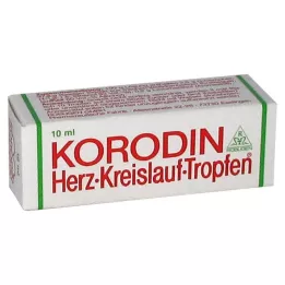KORODIN Kardiovaskulære dråper til oral bruk, 10 ml