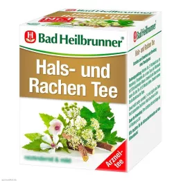 BAD HEILBRUNNER Tefilterposer for svelg og svelg, 8X1,75 g