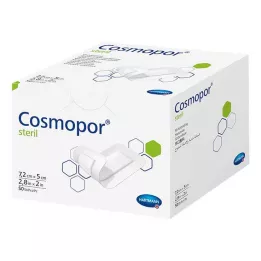 COSMOPOR steril sårbandasje 5x7,2 cm, 50 stk