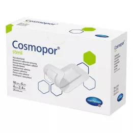 COSMOPOR steril sårbandasje 6x10 cm, 25 stk