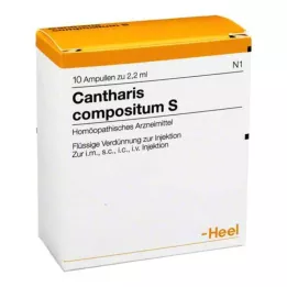CANTHARIS COMPOSITUM S-ampuller, 10 stk