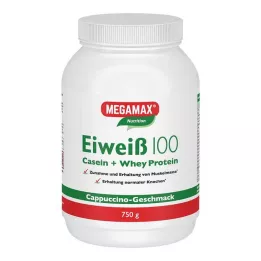 EIWEISS 100 Cappuccino Megamax -pulver, 750 g