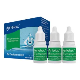ARTELAC Øyedråper, 3X10 ml