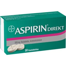 ASPIRIN Diet tyggetabletter, 10 stk