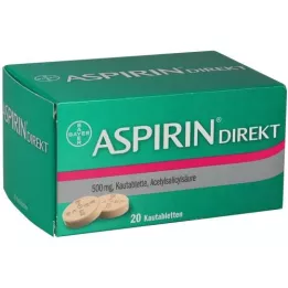 ASPIRIN Diet tyggetabletter, 20 stk