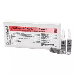 CAUSTARGENT-Gastreu R73 injiser ampuller, 10x2 ml