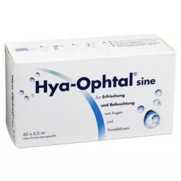 HYA-OPHTAL sinus øyedråper, 60X0,5 ml