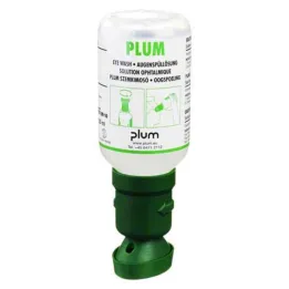 Plum Nacl øyeskylleløsning med øyeskål, 200 ml