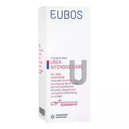 EUBOS TROCKENE Haut Urea 5 % håndkrem, 75 ml