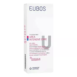 EUBOS TROCKENE Haut Urea 5 % nattkrem, 50 ml