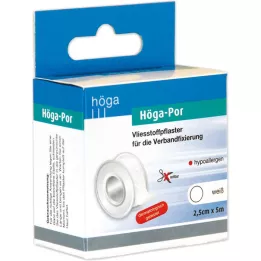 Höga por fascial gips 2,5 cm x 5 m, 1 stk